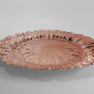 PLATO BASE ORO ROSA