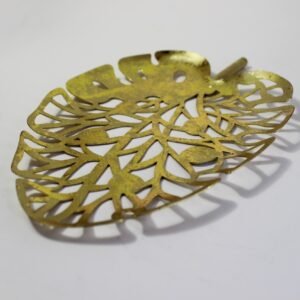 HOJAS DORADAS ACANALADAS