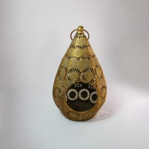 FAROL GRABADO DORADO TIPO IGLU