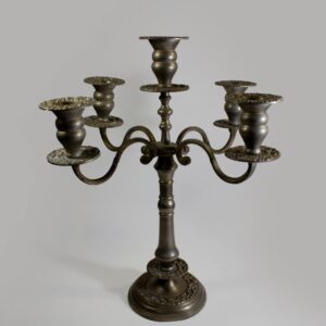 CANDELABRO PLATEADO X 4 BRAZOS EN PLATA