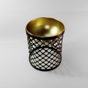 BASE CENTRO DE MESA REJILLA NEGRA SEMIALTO