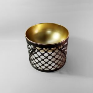 BASE CENTRO DE MESA REJILLA NEGRA BAJO