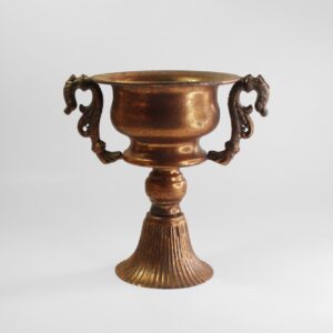 BASE COBRIZO PEQUEÑO PARA CENTRO DE MESA