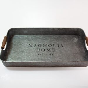 BANDEJA GALVANIZADA RECTANGULAR MAGNOLIA