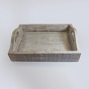 BANDEJA RECTANGULAR DE MADERA MEDIANA EN DECAPE