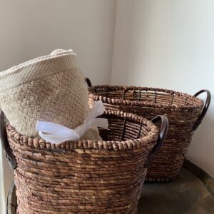 CANASTA DE RATHAN MULTIUSOS