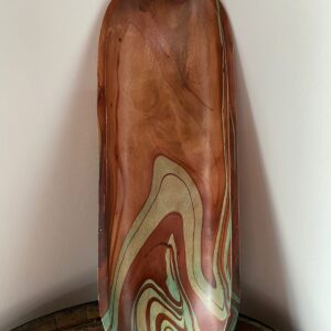 BANDEJA OVALADA EN MADERA