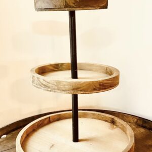 ESTACION DE MADERA X 3