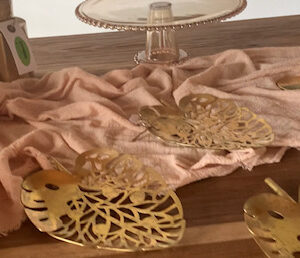 CAMINO DE MESA PALO DE ROSA