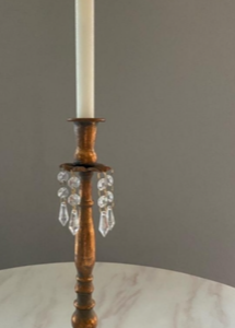 CANDELABRO COBRIZO ALTO DELGADO