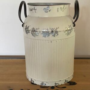 TARRO GALVANIZADO VINTAGE CON AGARRADERA