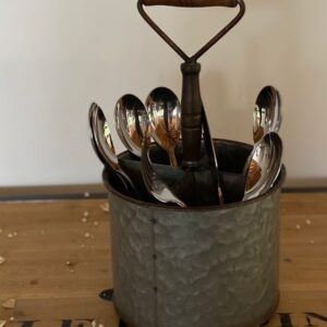 CUBIERTERO GALVANIZADO REDONDO